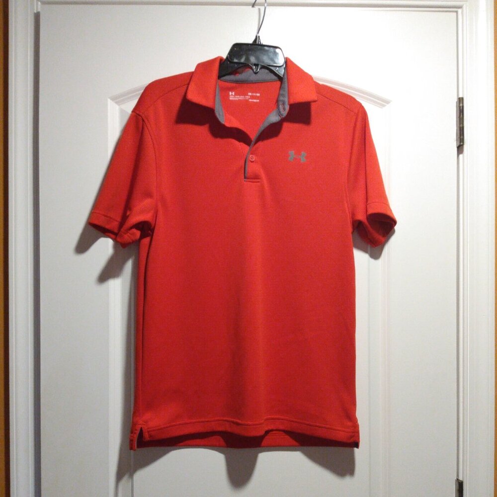 Under Armour Red Men's Polo Shirt